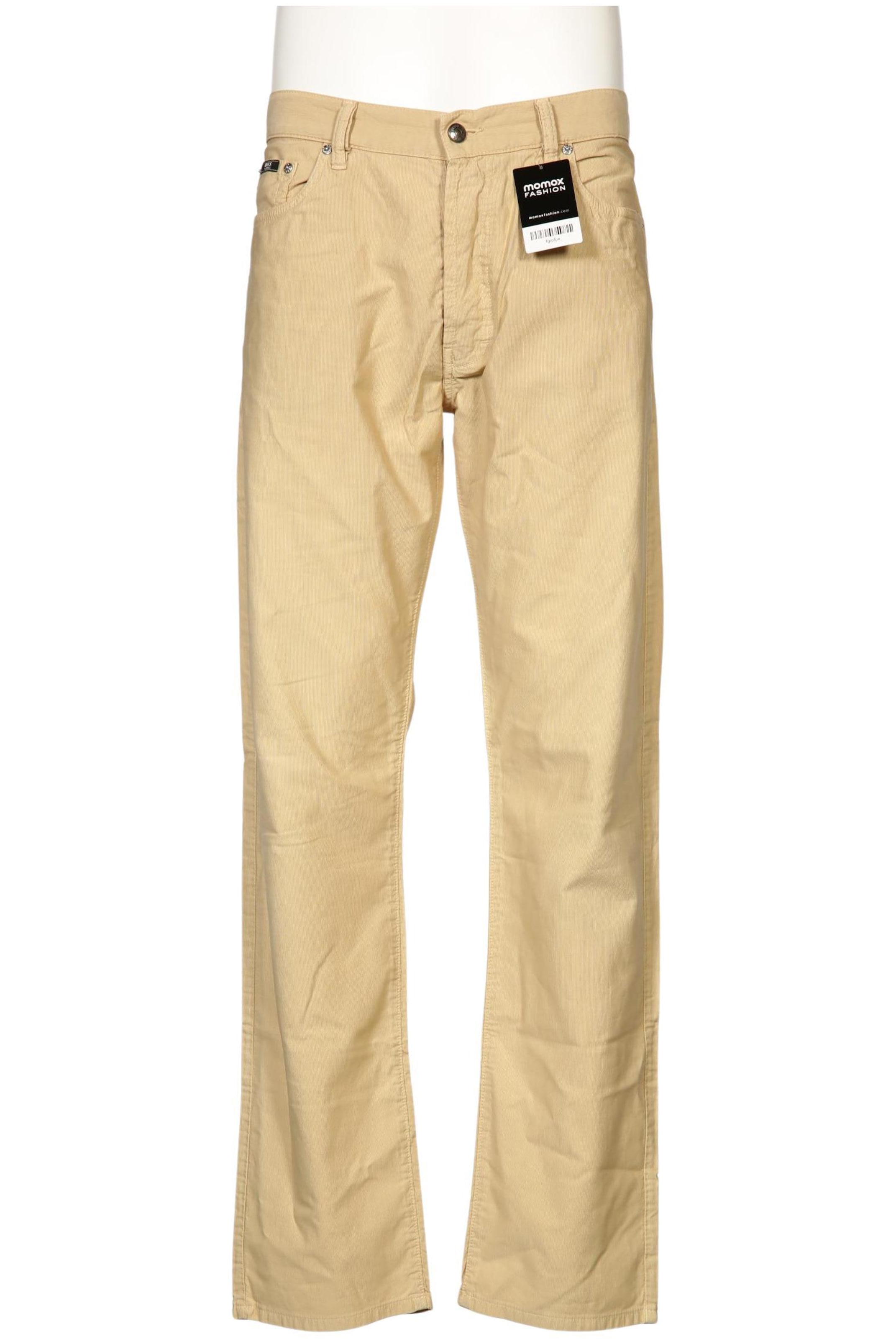 BOSS Black Stoffhose 36 in Beige: Vorderseite