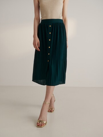 Guido Maria Kretschmer Women Skirt 'Alexis' in Green: front
