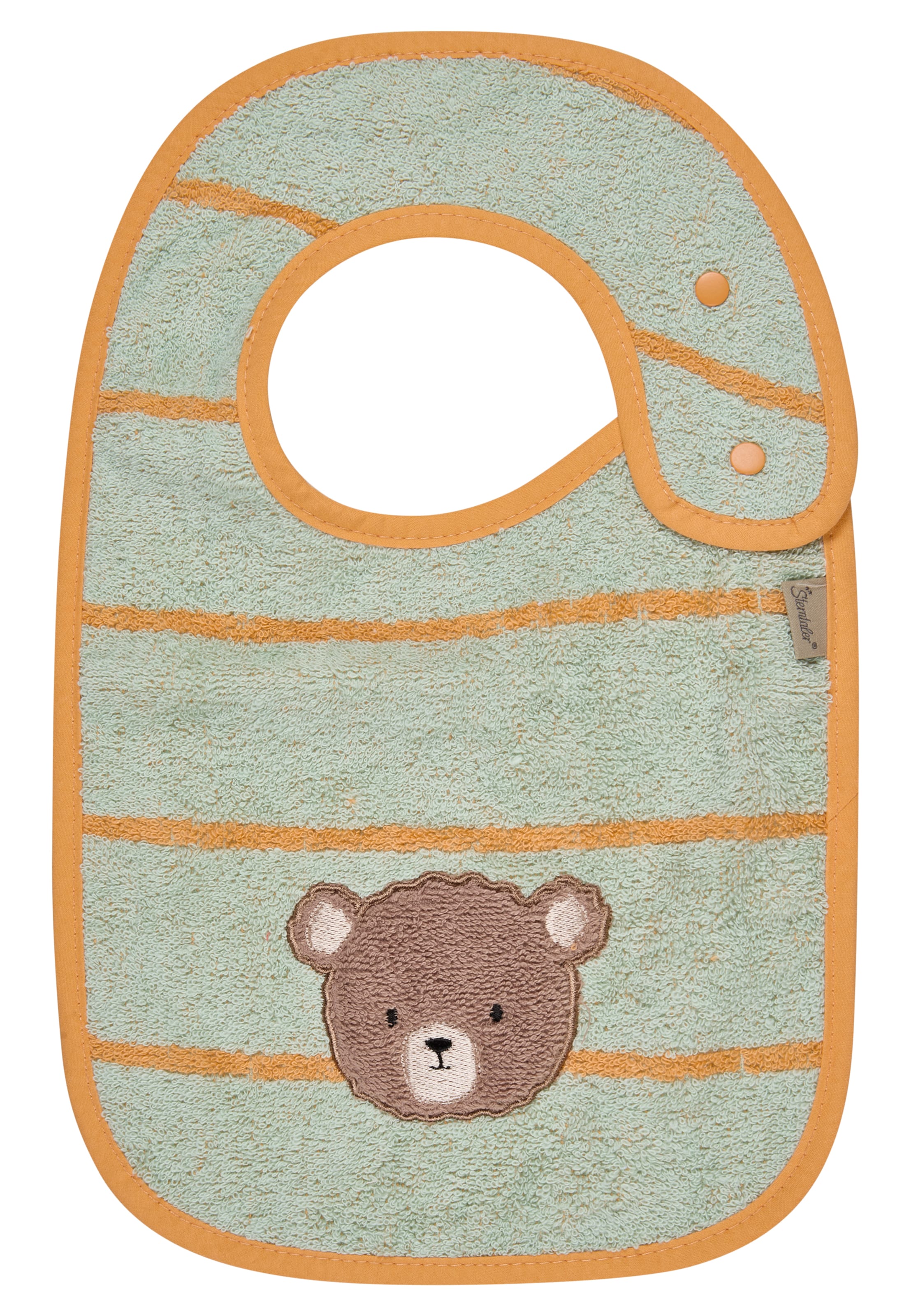 STERNTALER Tuch 'BÄR Bo' in Grün