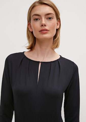 COMMA Блуза боди в черно
