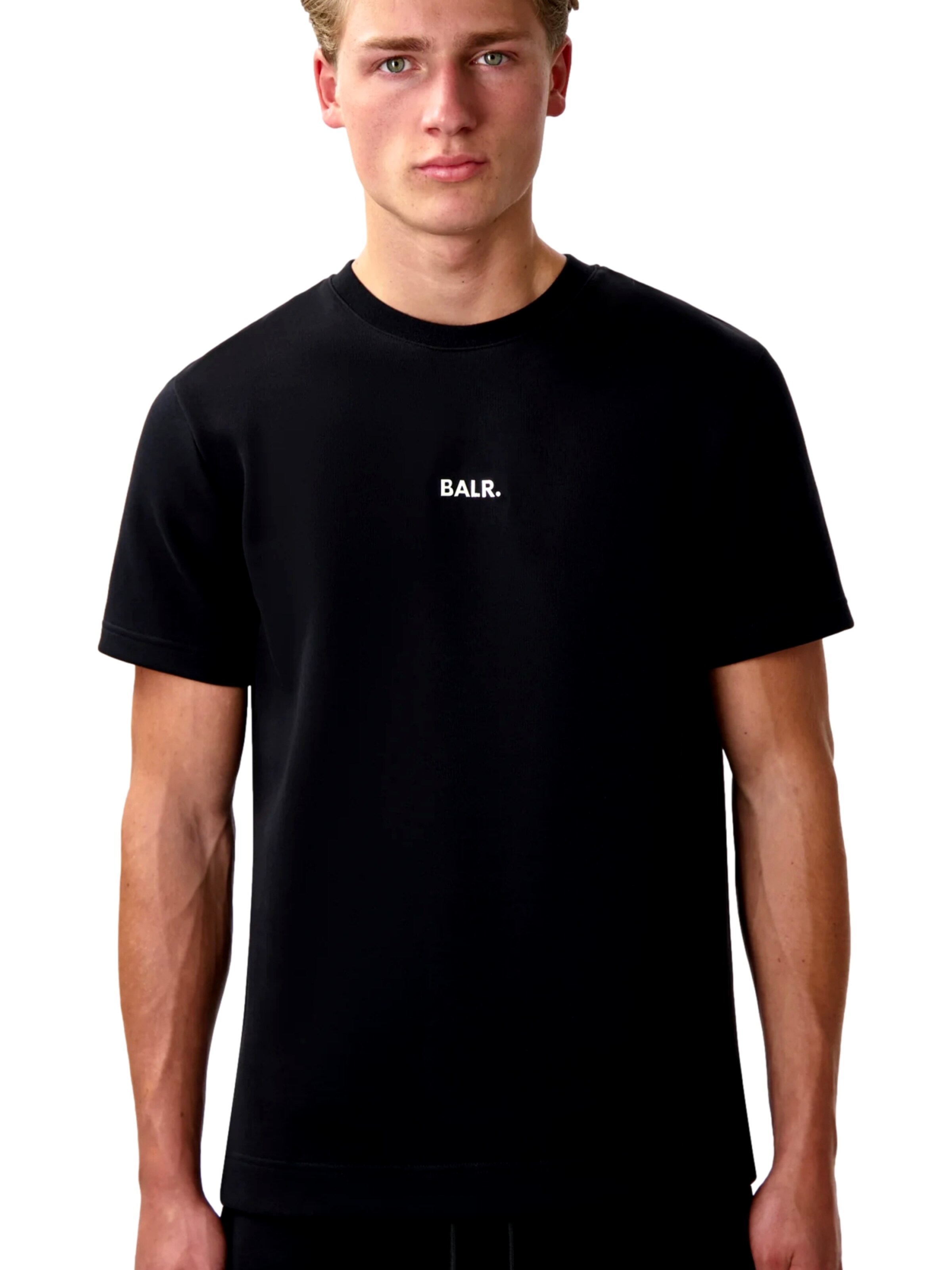 BALR. T-Shirt 'Q-Series' in Schwarz: Vorderseite