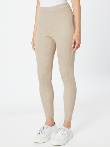 Urban Classics - Skinny Leggings em cinzento: frente