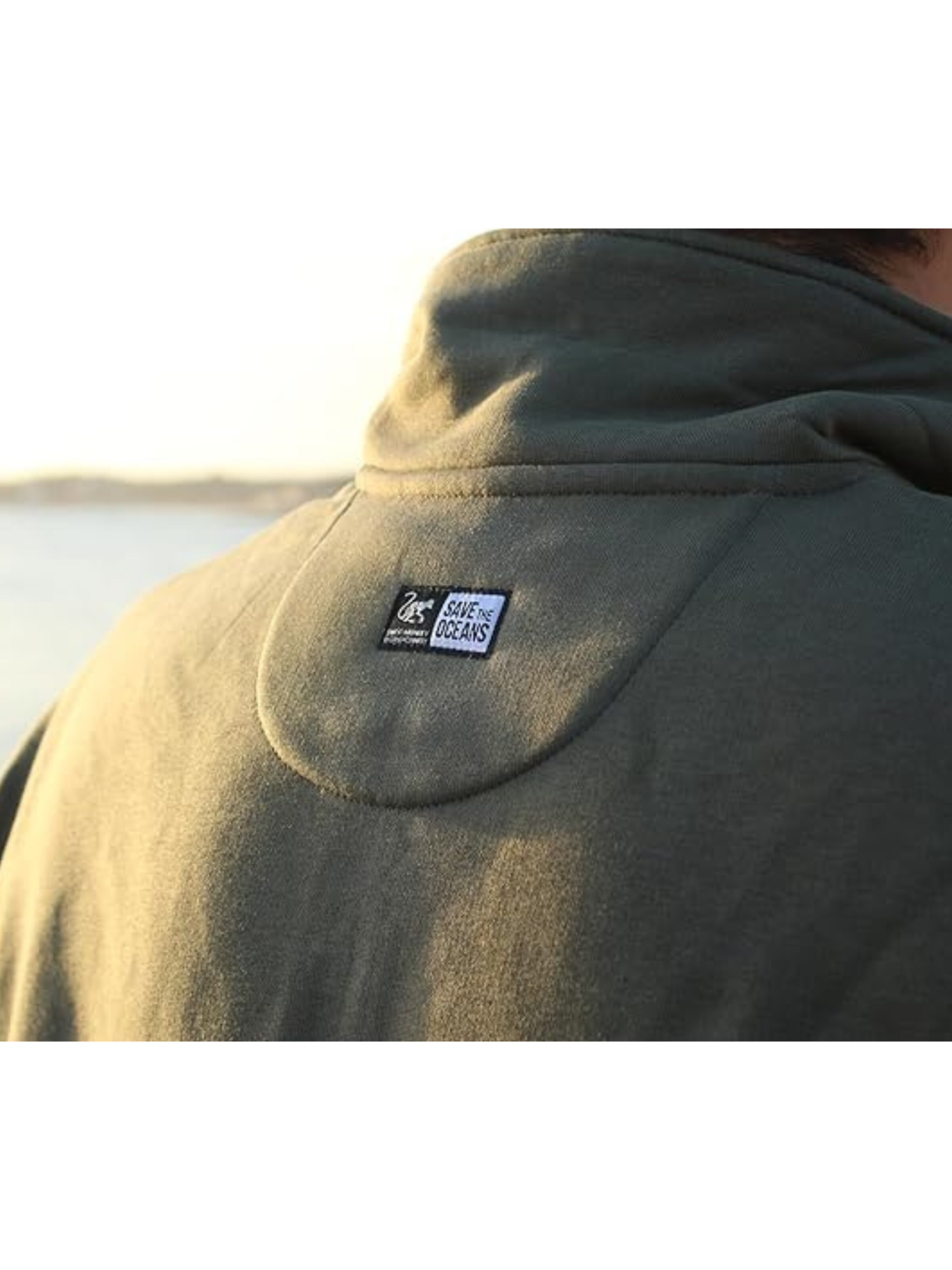 Sweat-shirt Surf Monkey en vert