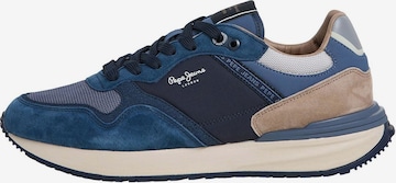 Sneaker bassa di Pepe Jeans in blu: frontale