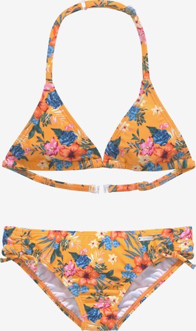 BENCH Triangel Bikini in Gelb: predná strana