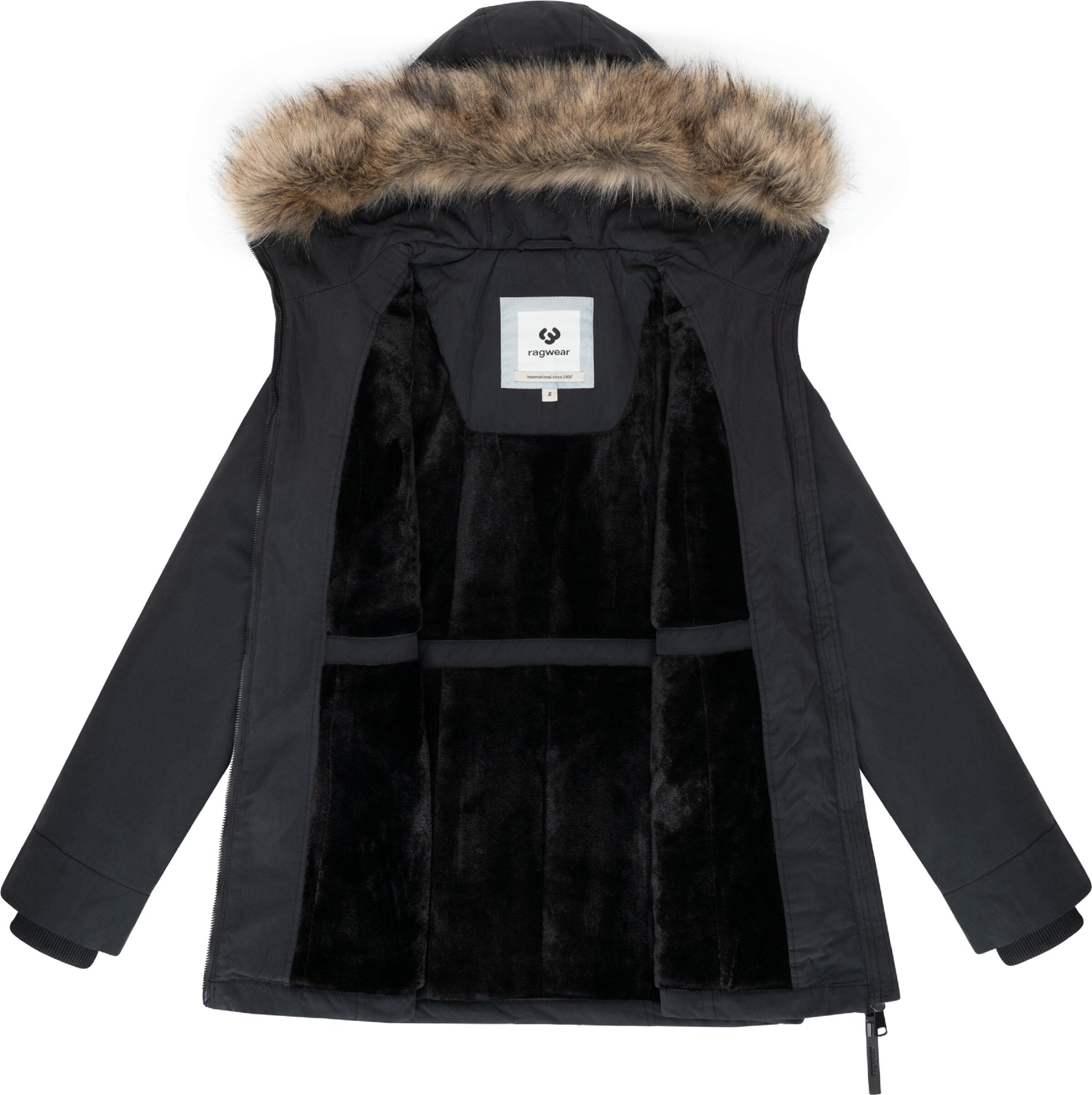 Manteau d’hiver 'Monadetta Youmodo' Ragwear en noir