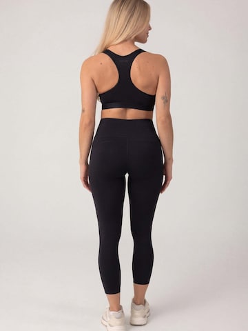 SNOCKS Slimfit Sporthose in Schwarz