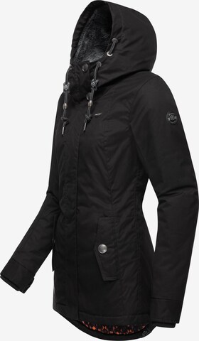 Ragwear Winterjacke 'Monade' in Schwarz