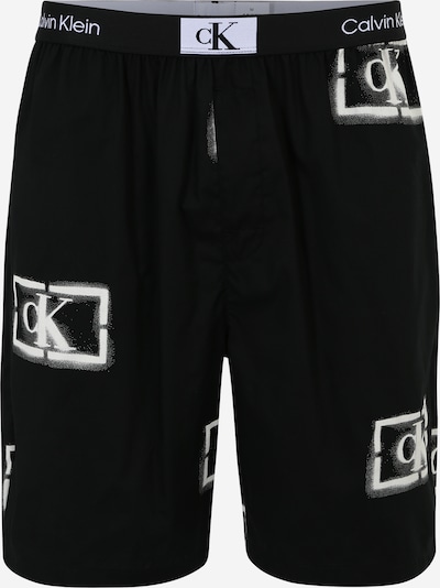 Calvin Klein Underwear Pidžaamapüksid must / valkjas / loodusvalge, Tootevaade
