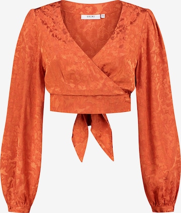 Shiwi Blus 'Treviso' i orange: framsida