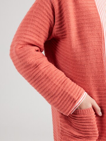 ABOUT YOU Knit cardigan 'Theodora' in Pink