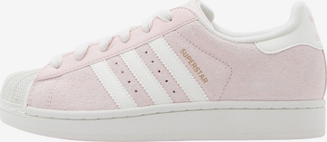 rožinė ADIDAS ORIGINALS Sportbačiai be auliuko 'SUPERSTAR II': priekis