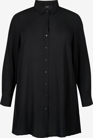 Zizzi - Blusa 'EROSE' en negro: frente