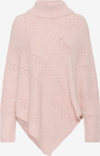 Cream Poncho 'CRHoliday' in rosa, Produktansicht