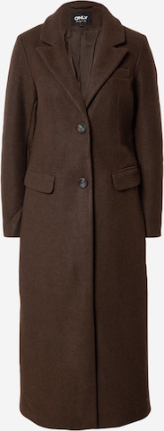 ONLY Between-Seasons Coat in Brown: front