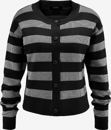 Aniston SELECTED Strickjacke in Schwarz: Vorderseite