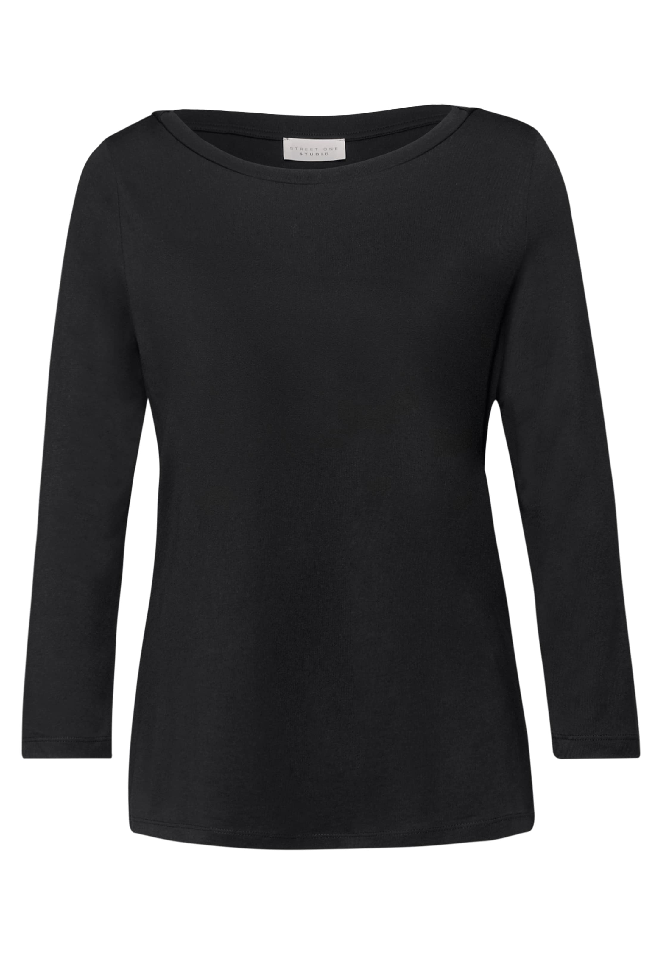 Street One Studio Shirt in Schwarz: Vorderseite