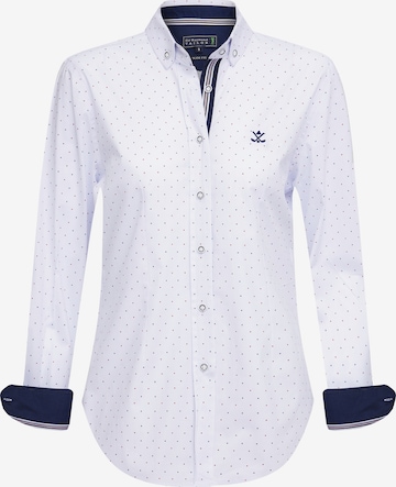 Camicia da donna 'Derry' di Sir Raymond Tailor in bianco: frontale