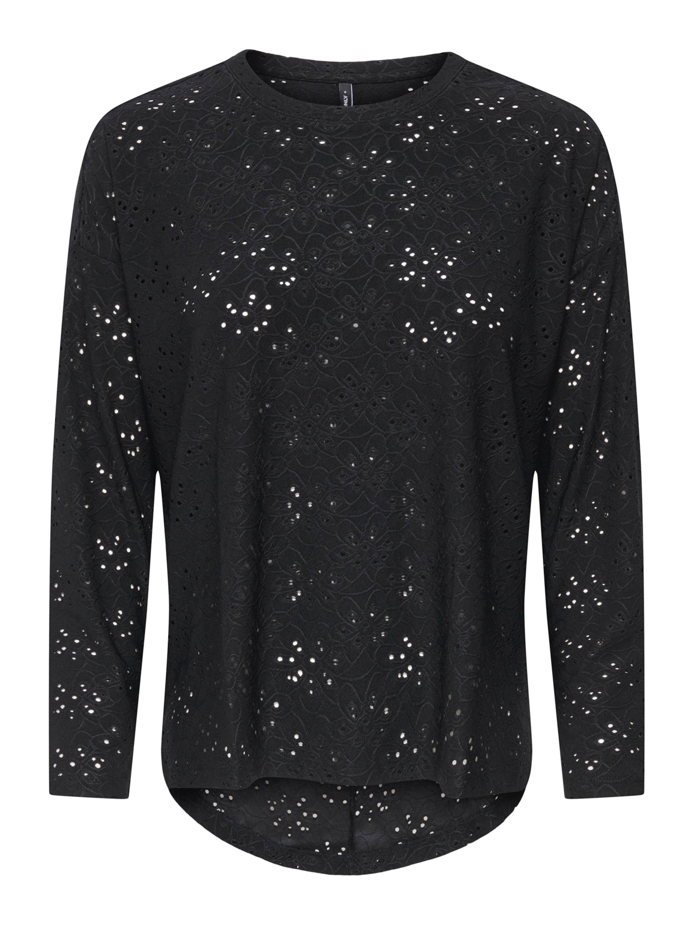 ONLY Póló 'ONLSMILLA' - fekete: elől