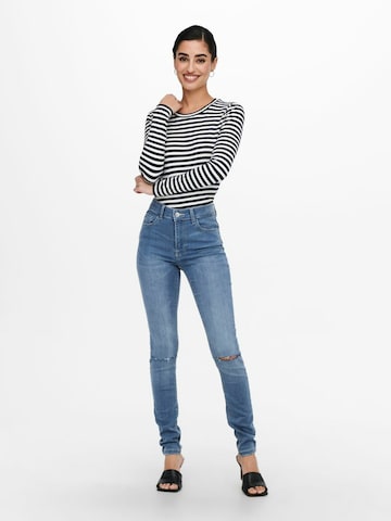JDY Slimfit Jeans 'Nikki' in Blau