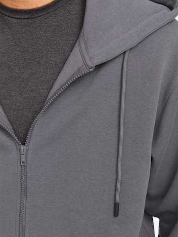 JACK & JONES Sweatjacke 'Bradley' in Grau