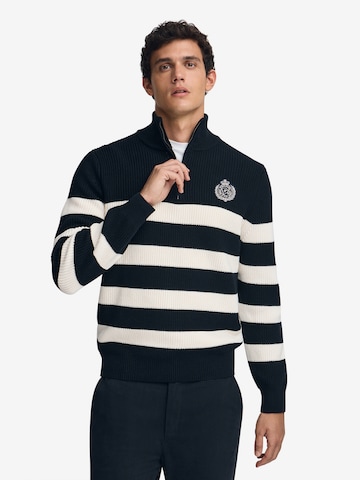 Polo Club Pullover in Blau: Vorderseite