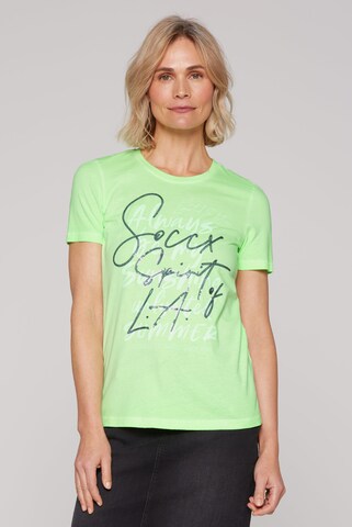 Soccx Shirt in Green: front