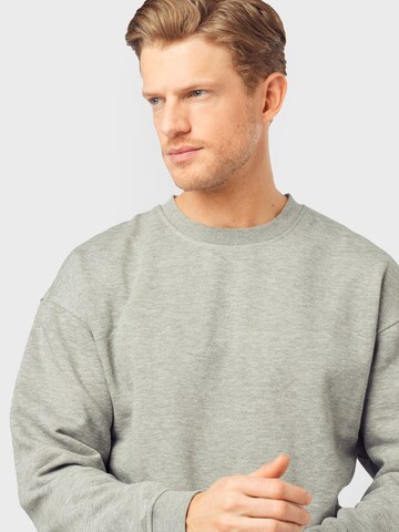JACK & JONES Sweatshirt 'Brink' in Grau