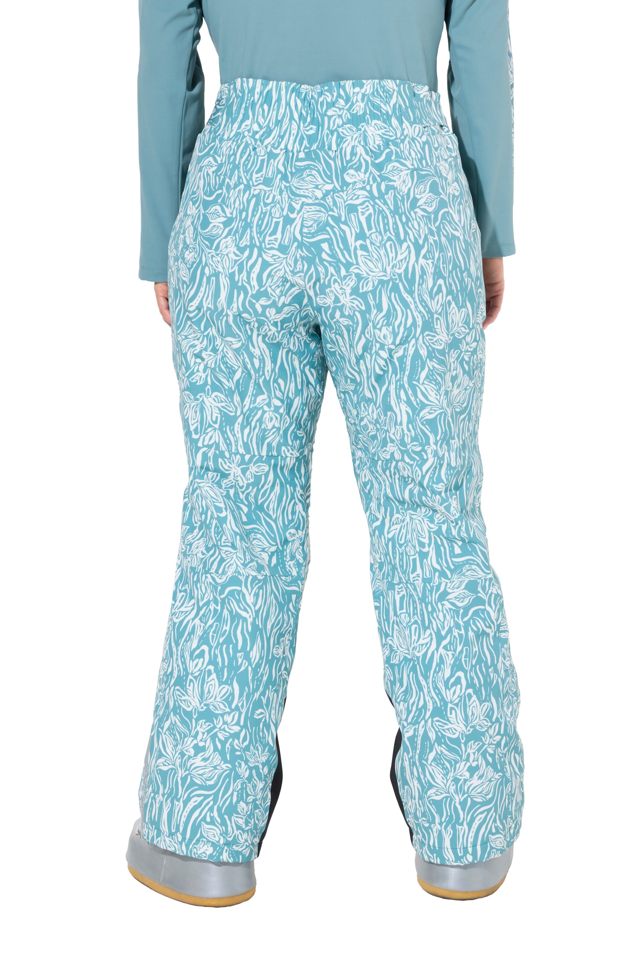 Ulla Popken Regular Athletic Pants in Blue