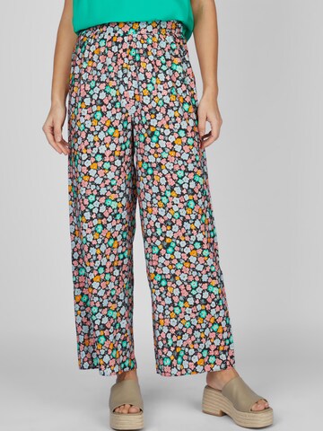 Wide Leg Pantalon 'Henna' Lovely Sisters en mélange de couleurs : devant