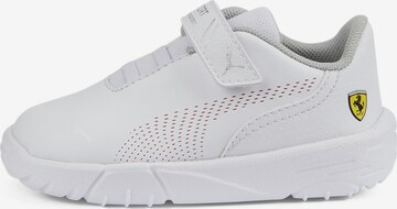 PUMA Athletic Shoes 'Scuderia Ferrari Drift' in White: front