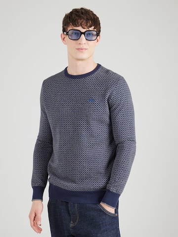 La Martina - Jersey en azul: frente