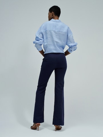Salsa Jeans Flared ChinoHosen Chino in Blau