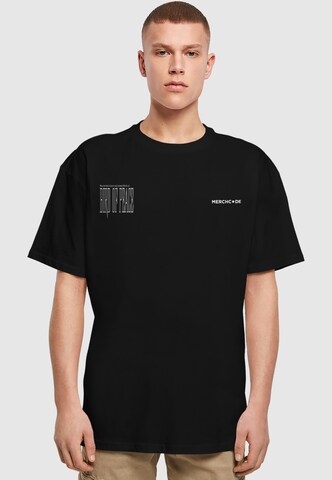 Merchcode Shirt 'Birds Of Peace 2' in Black: front