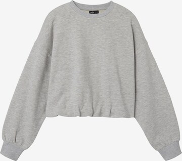 Sweat NAME IT en gris : devant