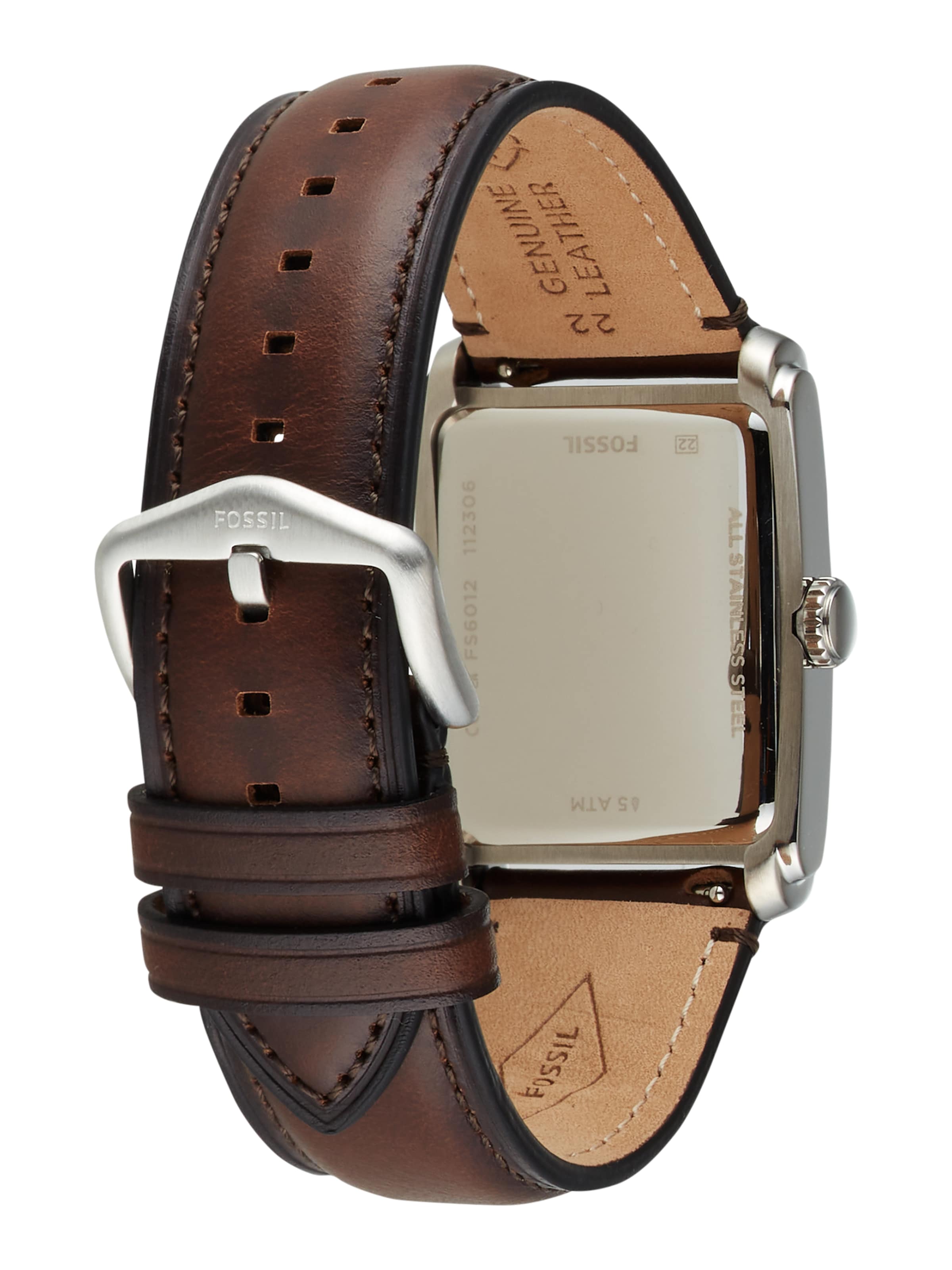 FOSSIL Uhr 'CARRAWAY' in Braun