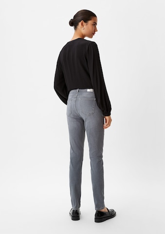 comma casual identity Skinny Jeans in Grau: zadná strana