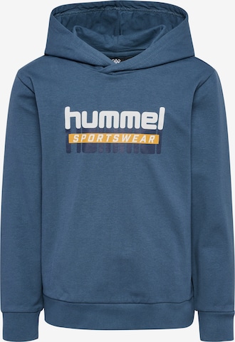 Hummel Sweatshirt 'Tukas' in Blue: front
