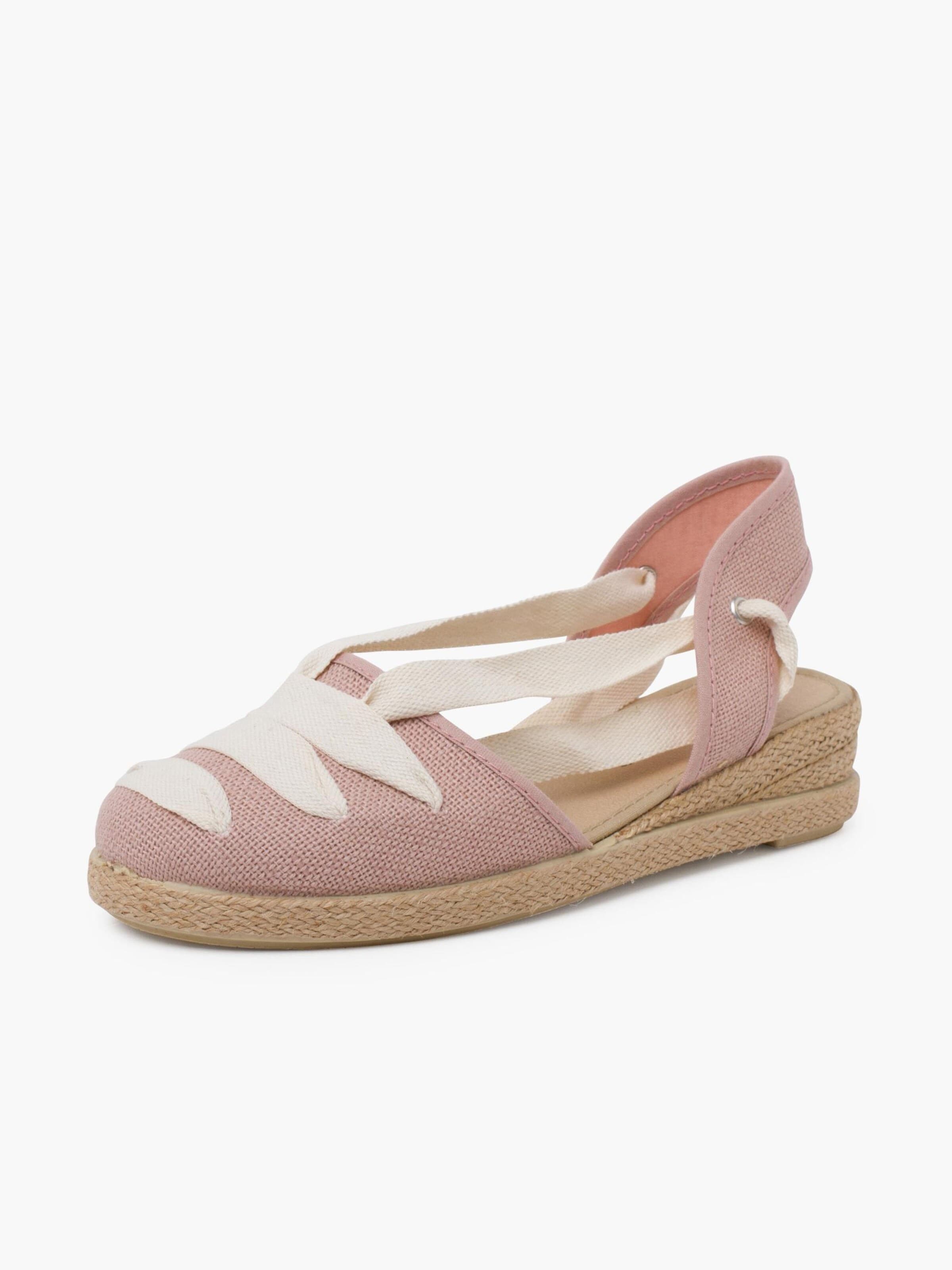 Pisamonas - Sandalias en rosa: frente