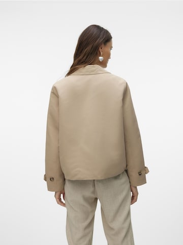 VERO MODA Overgangsfrakke i beige