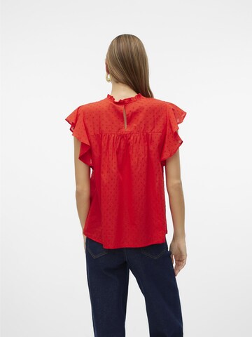 VERO MODA Blouse 'VMTrine' in Rood