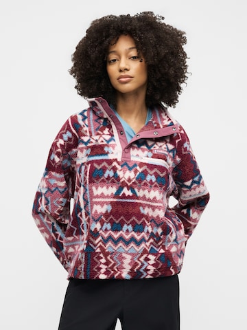 Pullover sportivo 'Helvetia II' di COLUMBIA in lilla