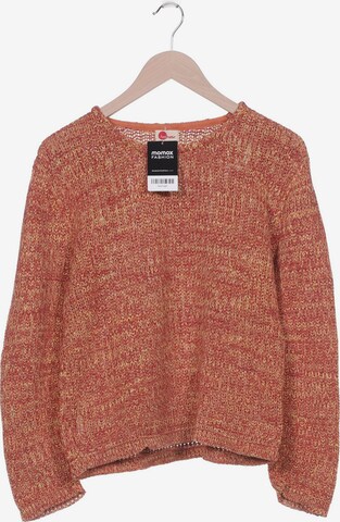 hessnatur Sweater & Cardigan in XL in Orange: front
