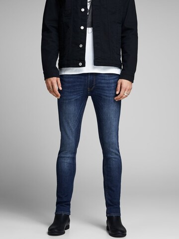 Skinny Jeans 'Liam' di JACK & JONES in blu: frontale