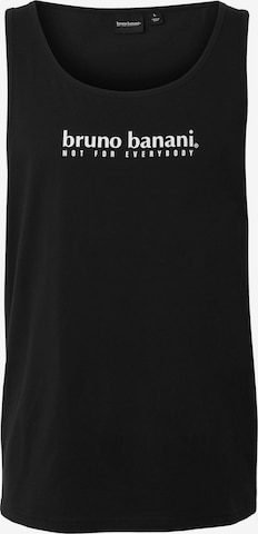 Bruno Banani Shirt in Schwarz: Vorderseite