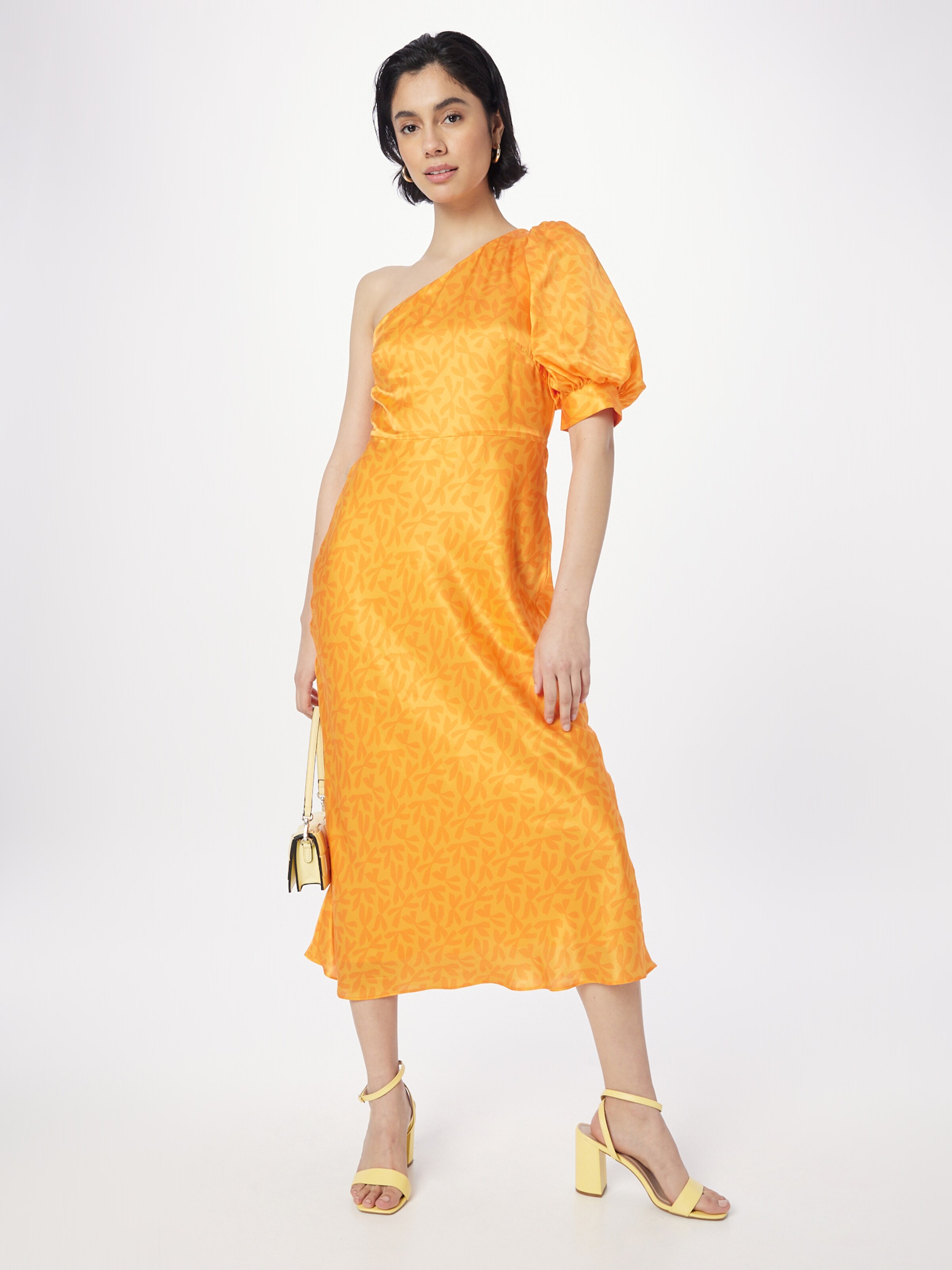 Whistles orange clearance dress