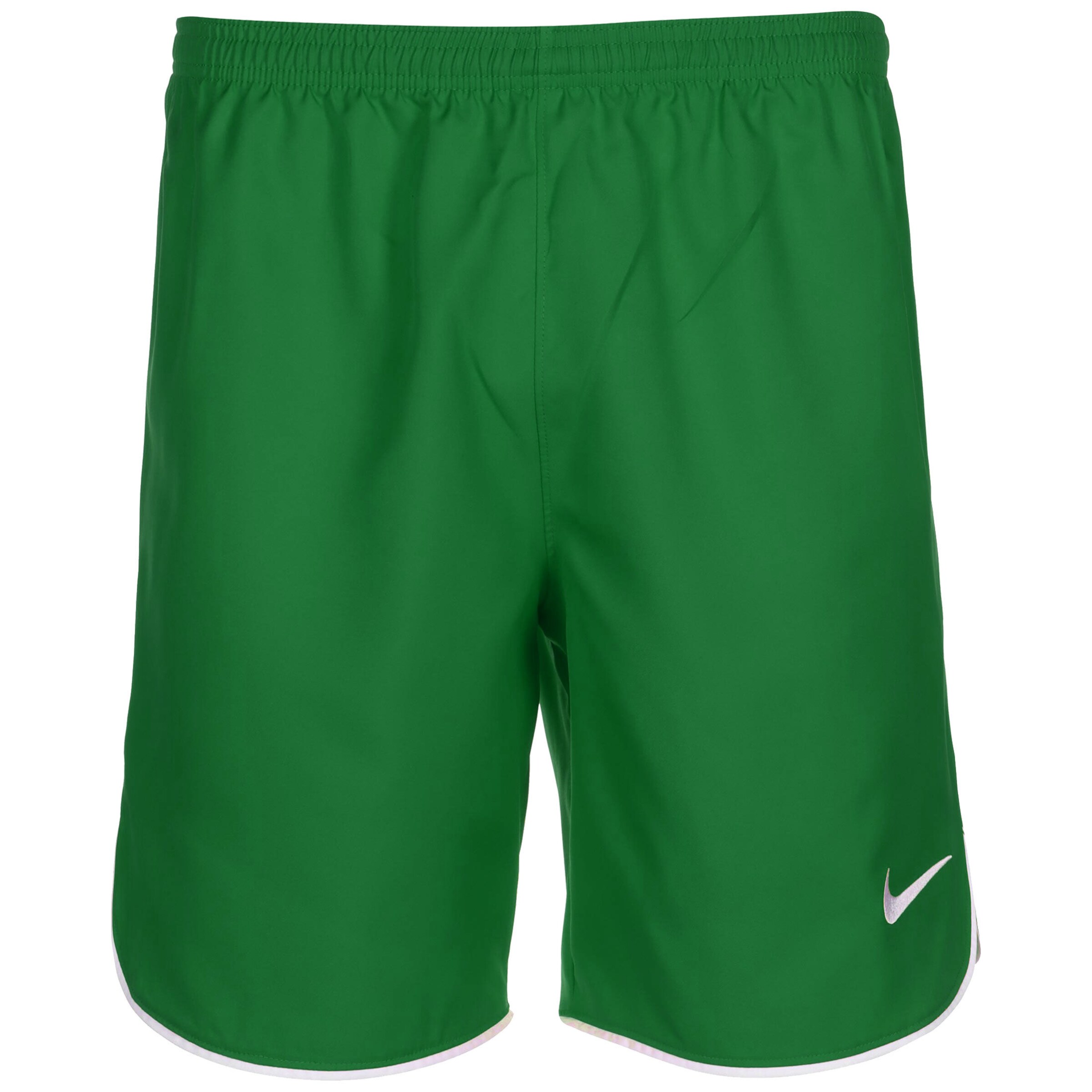 NIKE Workout Pants in Green: front