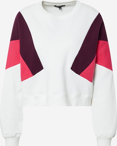 ONE MORE STORY Sportisks džemperis, krāsa - burgundieša / dzērveņu / gandrīz balts, Preces skats