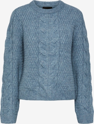 PIECES Sweater 'Nina' in Blue: front
