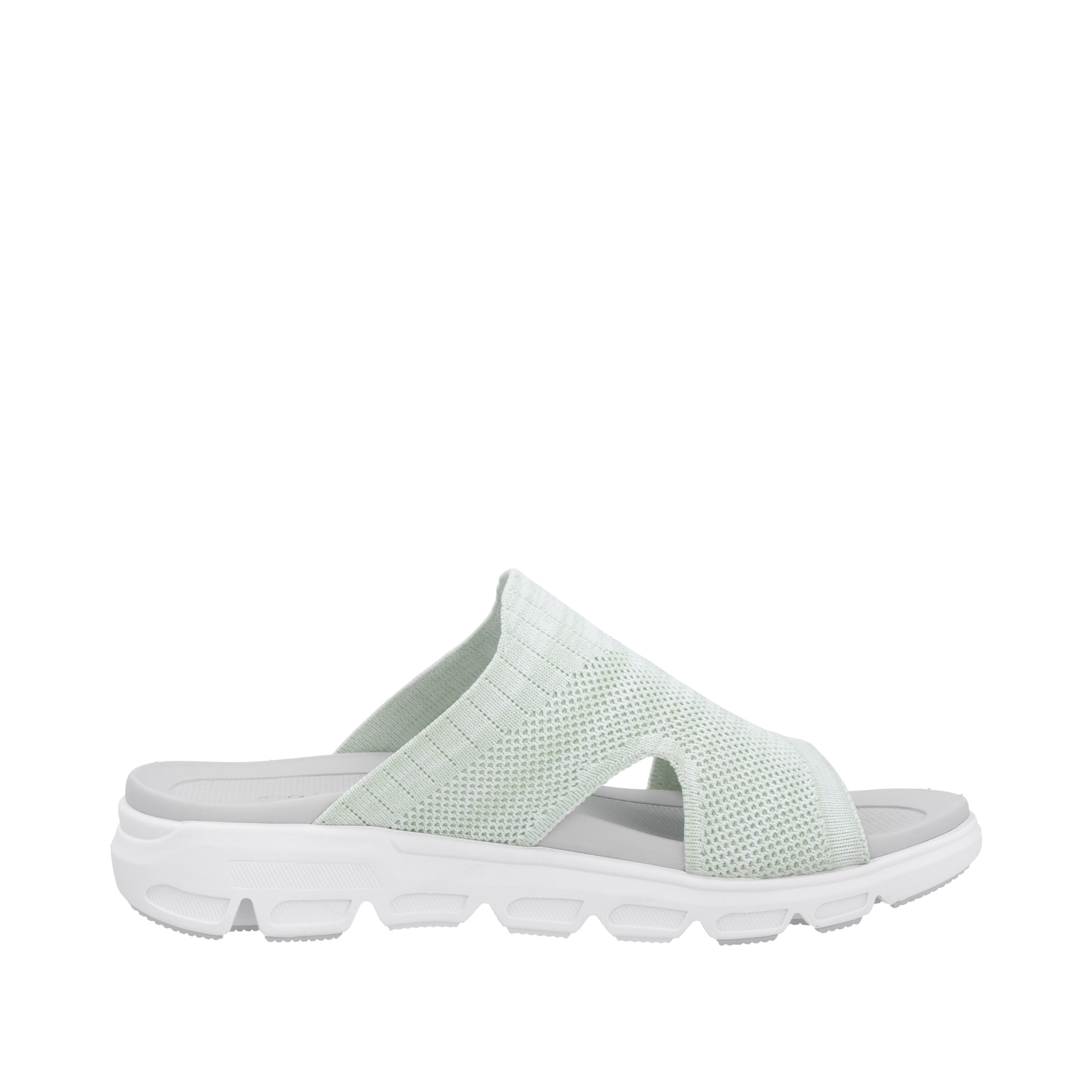 Rieker Sport Mules in Green